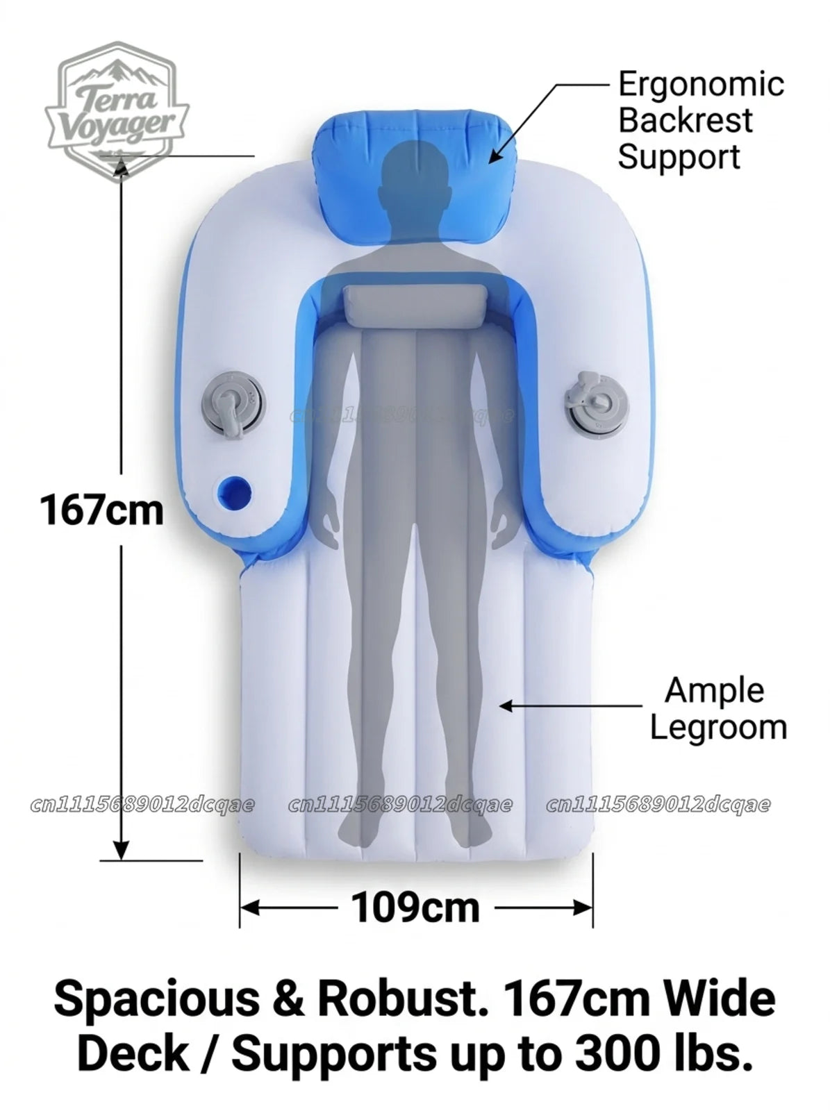 Motorized Inflatable Pool Lounger