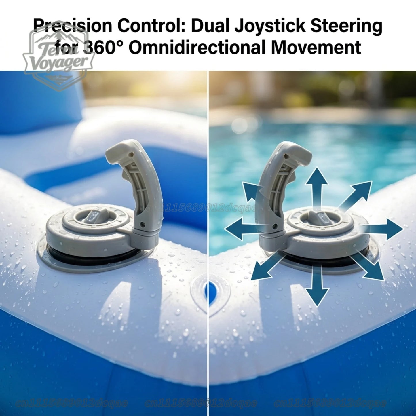 Motorized Inflatable Pool Lounger